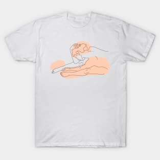 illustration a beautiful image of a female figure T-Shirt